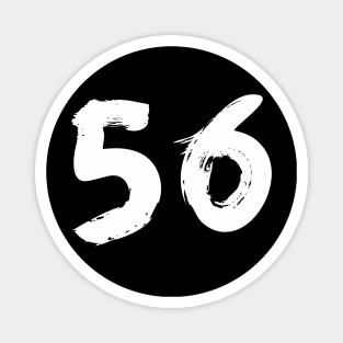 Number 56 Magnet